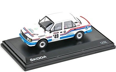 Škoda 120L 1984 #49 Zavřel - Vtípil Star Rally Barum Rally Zlín Historic 2021