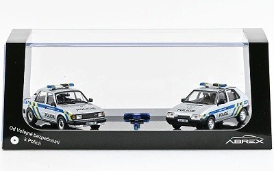 ŠKODA POLICE set od Veřejné Bezpečnosti k Policii