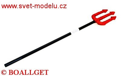 Vidle čertovské s glitry 58 cm