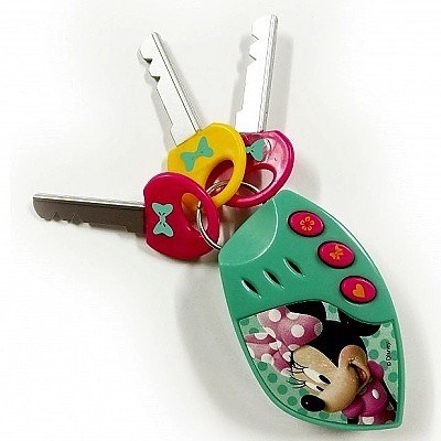 KLÍČE S DÁLKOVÝM OVLÁDÁNÍM K AUTOMOBILU S ALARMEM