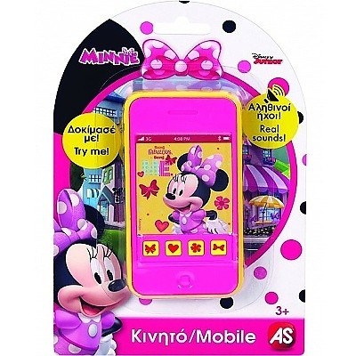 TELEFON MOBILNÍ MINNIE MOUSE SE ZVUKY