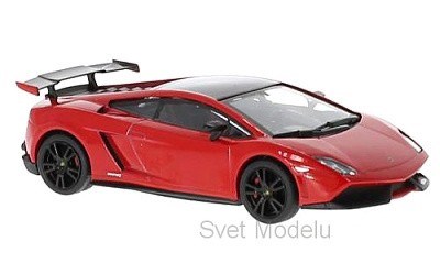 LAMBORGHINI GALLARDO LP 570-4 SUPER TROFEO STRADALE 2011 RED / BLACK