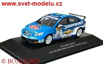 CHEVROLET CRUZE LT No.2 JASON PLATO BTCC CHAMPION 2010