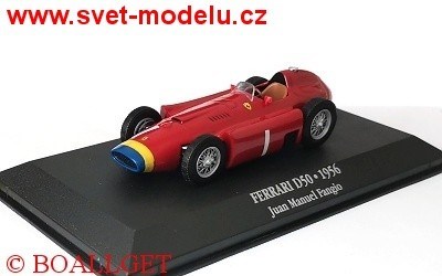 FERRARI D50 No. 1 JUAN MANUEL FANGIO 1956