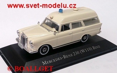 MERCEDES-BENZ 230 BINZ AMBULANCE