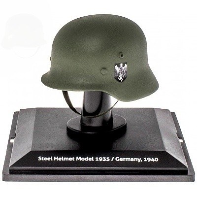 HISTORICKÁ VOJENSKÁ PŘILBA STEEL MODEL 1935 GERMANY 1940