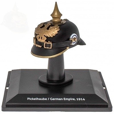 HISTORICKÁ VOJENSKÁ PŘILBA PICKELHAUBE GERMAN EMPIRE 1914