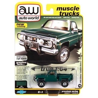 CHEVROLET CUSTOM DELUXE STEPSIDE 1980 GREEN