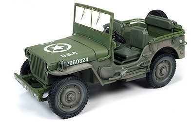 JEEP WILLY 1941 OLIVE DIRTY EFFECT