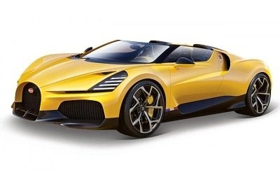 BUGATTI W16 MISTRAL CABRIO YELLOW