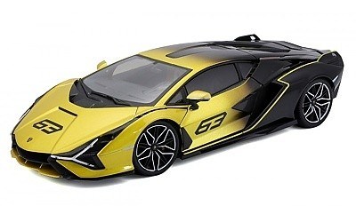 LAMBORGHINI SIAN FKP 37 No. 63 YELLOW / BLACK