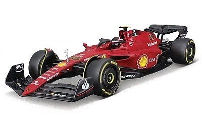 FERRARI F1-75 #55 CARLOS SAINZ w/ HELMET 2022