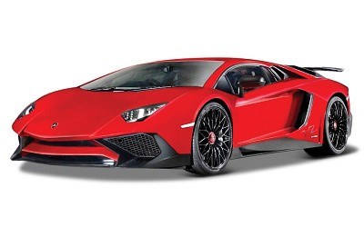 LAMBORGHINI AVENTADOR LP 750-4 SV RED