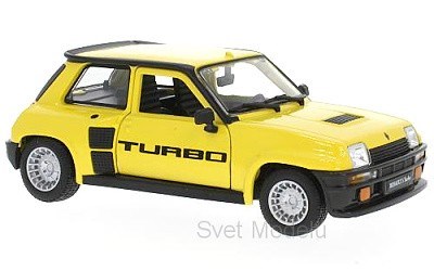 RENAULT 5 TURBO 1982 YELLOW