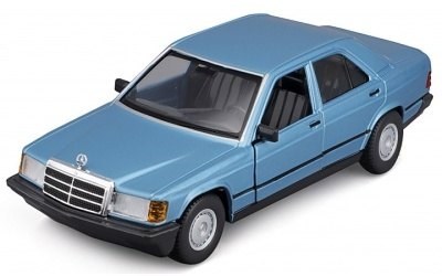 MERCEDES-BENZ 190E 1987 BLUE
