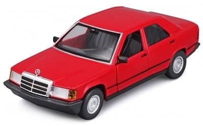 MERCEDES-BENZ 190E 1987 RED
