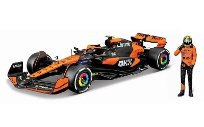 Mclaren MCL38 #4 LANDO NORRIS 2024 With figure Japan GP