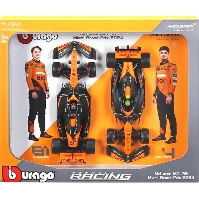 McLaren MCL38 2024 CAR SET 2 PCS 
