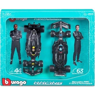 Mercedes Benz AMG W14 E-PERFORMANCE CAR SET 2 PCS 