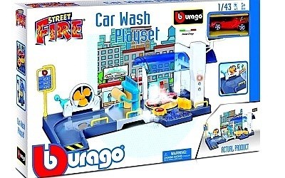 BBURAGO 30406 CAR WASH PLAYSET