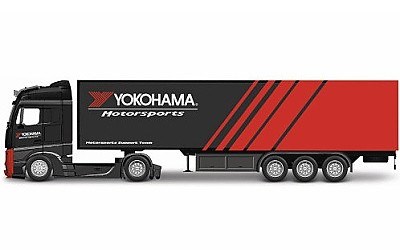 TAHAČ S NÁVĚSEM MERCEDES-BENZ ACTROS GIAGSPACE YOKOHAMA MOTORSPORTS