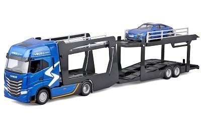 TAHAČ Iveco S-WAY 570 w/ Trailer + Audi RS E-tron GT 2022