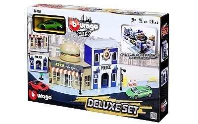BBURAGO LAMBORGHINI CITY DELUXE SET