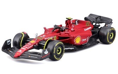 FERRARI F1-75 #55 CARLOS SAINZ w/ HELMET 2022