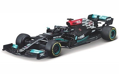MERCEDES-BENZ AMG F1 W12 EQ POWER #44 LEWIS HAMILTON w/ HELMET 2021