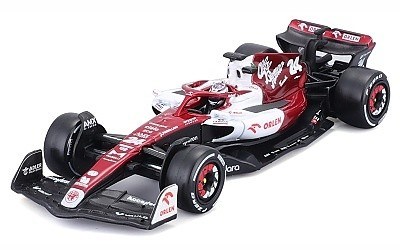 ALFA ROMEO F1 TEAM ORLEN C42 #24 GUANYU ZHOU w/ HELMET 2022