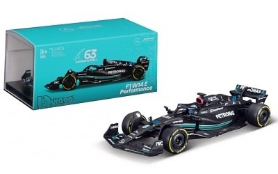 MERCEDES AMG F1 #63 GEORGE RUSSEL 2023 w / HELMET