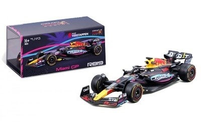 RED BULL RB19 #1 MAX VESTAPPEN GP MIAMI 2023 w/ HELMET
