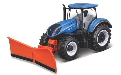 TRAKTOR NEW HOLLAND T7315 SE SNĚŽNÝM PLUHEM