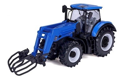 TRAKTOR NEW HOLLAND T7315 S PŘEDNÍMI KLEŠTĚMI