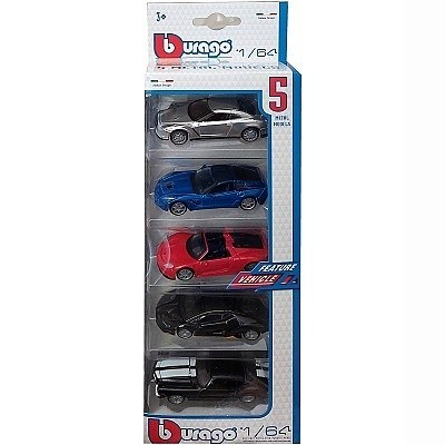 BBURAGO 1/64 5-PACK