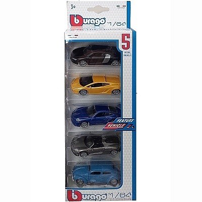 BBURAGO 1/64 5-PACK