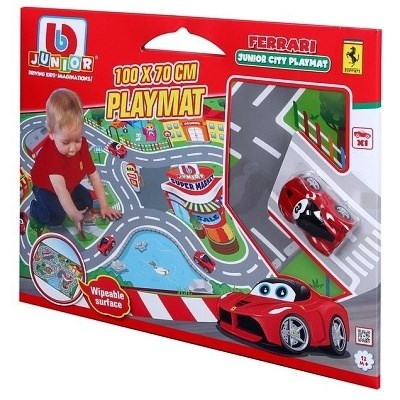 FERRARI KIDS HRACÍ MAPA MĚSTO S AUTEM
