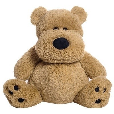 PLYŠOVÝ PES SEDÍCÍ HNĚDÝ 38 cm