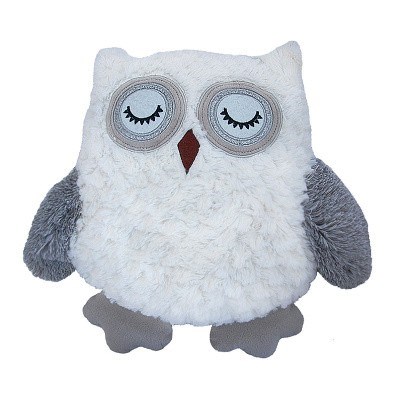 PLYŠOVÁ SOVA BÍLÁ 19 cm