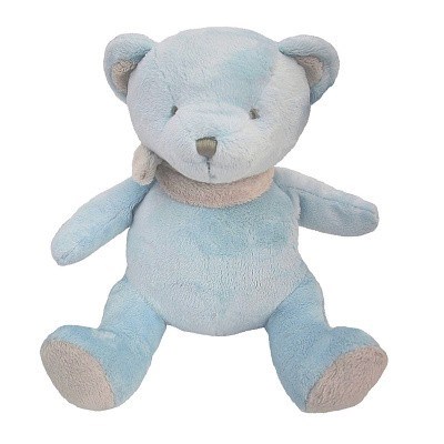 PLYŠOVÝ MEDVÍDEK MODRÝ 20 cm