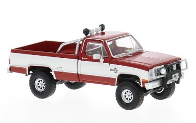 Chevrolet C10 1982 red / white