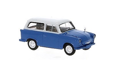 TRABANT P 50 COMBI 1960 BLUE / GREY