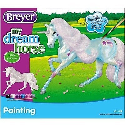 BREYER KŮŇ JEDNOROŽEC K VYMALOVÁNÍ