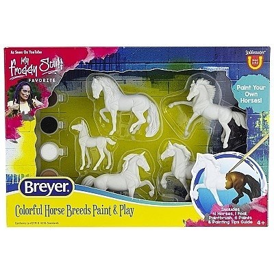 BREYER KŮŇ SADA KONÍ K VYMALOVÁNÍ