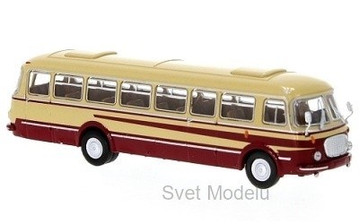 AUTOBUS JELCZ 043 1960 BEIGE / RED