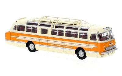 AUTOBUS IKARUS 55 OVERLAND 1968 BEIGE / ORANGE