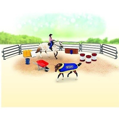 BREYER KONĚ WESTERN PLAY SET