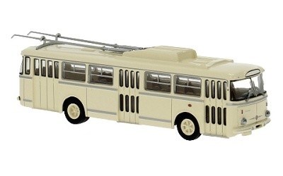 TROLEJBUS ŠKODA 9TR 1962 BEIGE