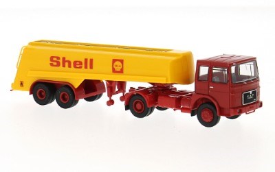 Tahač MAN F7 1968 w/ cisterna Shell