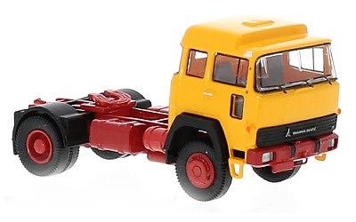 TAHAČ NÁVĚSŮ MAGIRUS 310 D 16 SZM 1974 YELLOW / RED